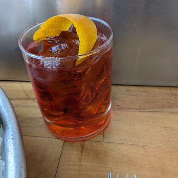 Public Fish & Oyster - Negroni cocktail - Seafood Near Me - Charlottesville, Virginia Public Fish & Oyster - Negroni cocktail - Seafood Near Me - Charlottesville, Virginia