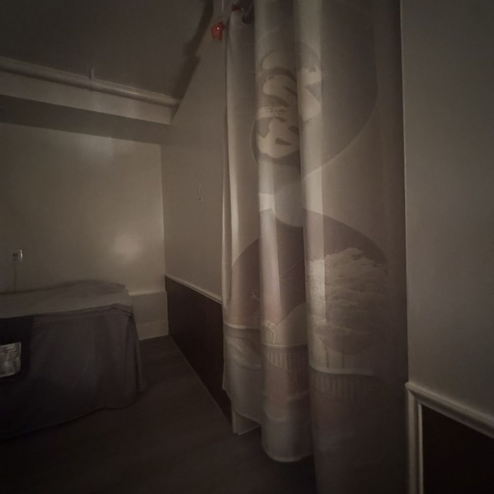 The massage room was nice though