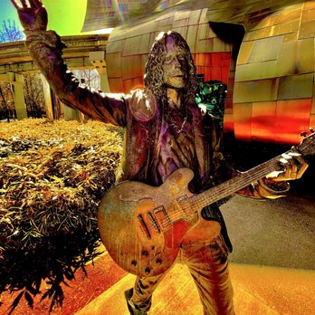 Chris Cornell Statue - Public Art Near Me - Seattle, Washington