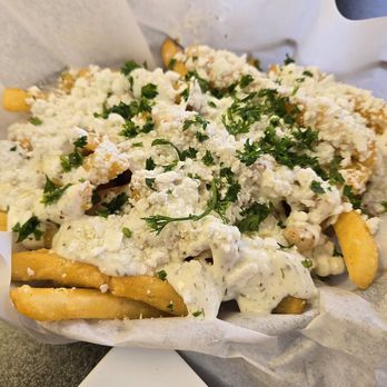 Princess Pita - Greek fries - fries are perfectly fried and that feta is 10/10 - Mediterranean Near Me - Mesa, Arizona Princess Pita - Greek fries - fries are perfectly fried and that feta is 10/10 - Mediterranean Near Me - Mesa, Arizona