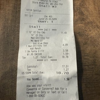 Sonic Drive-In - Girl that took my order is caitlyn - Burgers Near Me - Pinehurst, Texas Sonic Drive-In - Girl that took my order is caitlyn - Burgers Near Me - Pinehurst, Texas