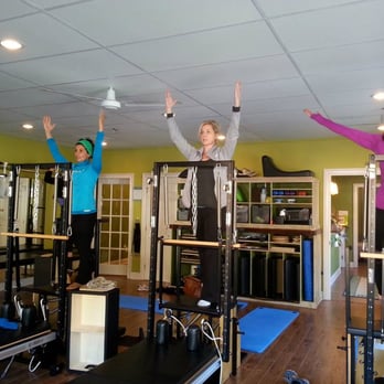 The Center Pilates - Pilates Tutor Marireitta exercises on the stott pilates stability chair - Trainers Near Me - Marietta, Georgia The Center Pilates - Pilates Tutor Marireitta exercises on the stott pilates stability chair - Trainers Near Me - Marietta, Georgia