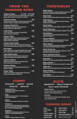 Menu photo 4 Curry House Burke, VA
