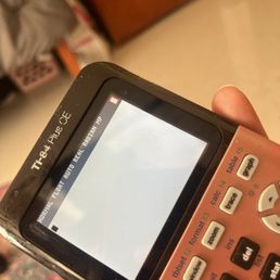 Graphing calculator after it was dried out. So far working great. Graphing calculator after it was dried out. So far working great.