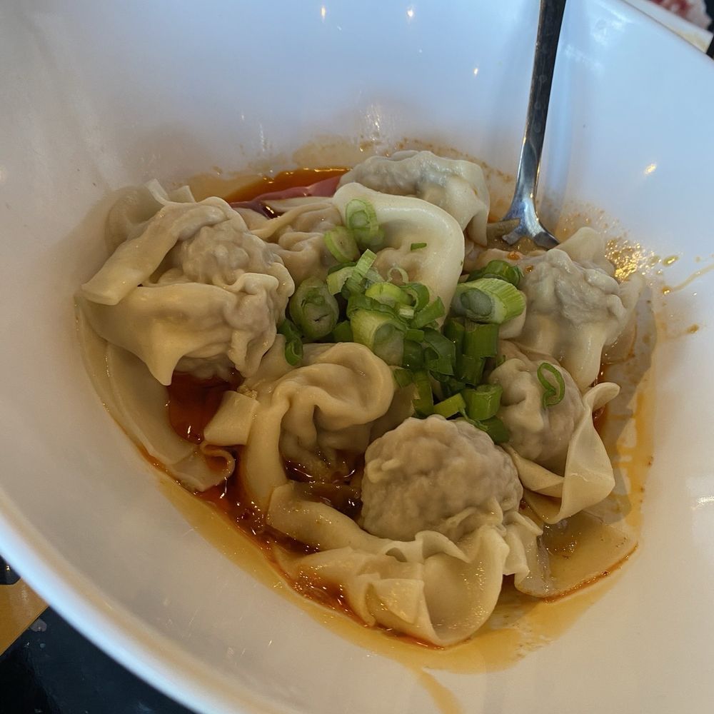 Thumbling - Spicy wontons - Shanghainese Near Me - West Covina, California Thumbling - Spicy wontons - Shanghainese Near Me - West Covina, California