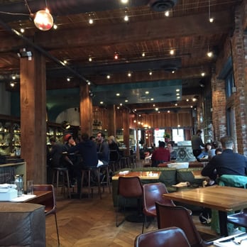 Chambar - The interior is really pretty. Great spot for lunch! - Belgian Near Me - Vancouver, British Columbia