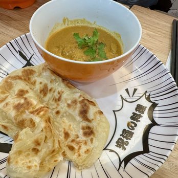 Goku Kitchen - #A16. Roti Paratha with Curry (Indian Pancake) () - Asian Fusion Near Me - New York, New York