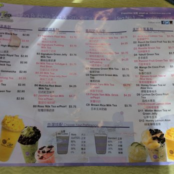 i-Tea - The menu - Tea Rooms Near Me - San Francisco, California