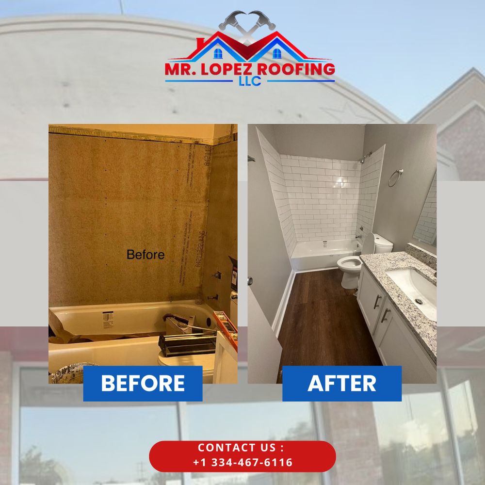 Slide of Lopez Roofing