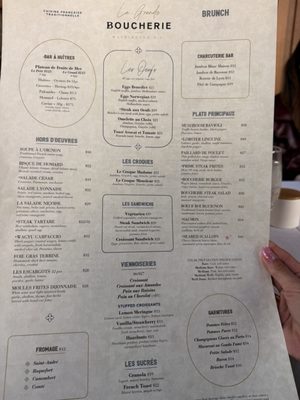 Menu photo 2 La Grande Boucherie Washington, DC, DC