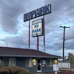 Sunrise RV Park - Billboard