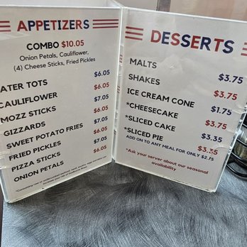 Mel's Diner - Appetizers and Desserts - American Near Me - Fremont, Nebraska