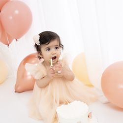 Flavia Torres Photography - Cake smash for baby's 1st bday