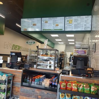 Mr Pickle's Sandwich Shop - Front counter and menu. - Sandwiches Near Me - Van Nuys, California