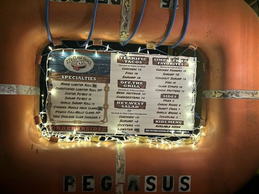 Menu photo 6 DJ's Clam Shack St. Augustine, FL