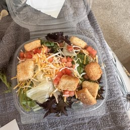 Salad... no dressing Salad... no dressing