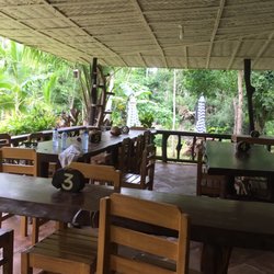 Dicasalarin Cove - Their small restaurant ...