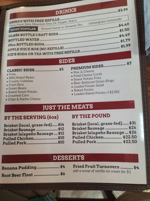 Menu photo 4 Honey's BBQ Davenport, FL