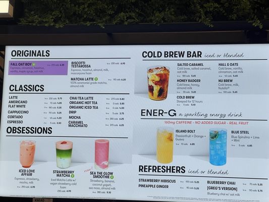 Menu photo 7 Gregorys Coffee Milpitas, CA