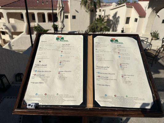 Menu photo 1 Tejaban Cabo San Lucas, BCS