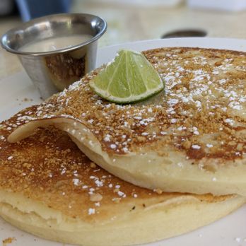 Key Largo Conch House - Key Lime Macadamia Pancakes - Seafood Near Me - Key Largo, Florida