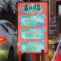 Suds Car Wash - Monthly rate packages