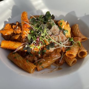Grappa - Spicy Sausage Rigatoni - Mediterranean Near Me - Seattle, Washington