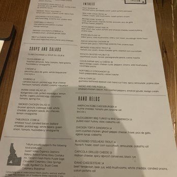 Trillium - Menu - New American Near Me - Boise, Idaho Trillium - Menu - New American Near Me - Boise, Idaho
