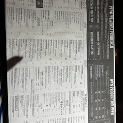 CK Browar - Menu