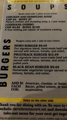 Menu photo 8 Darrell's Restaurant Venice, FL Menu photo 8 Darrell's Restaurant Venice, FL