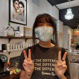 new haircut at primp salon!