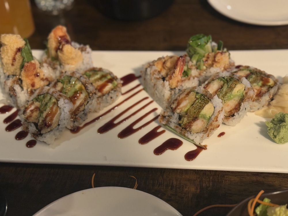 Food from Geisha Asian Fusion