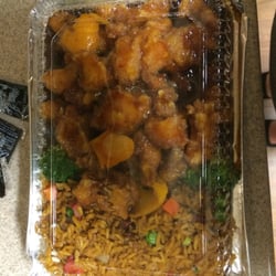 Great Wall - Orange chicken dinner