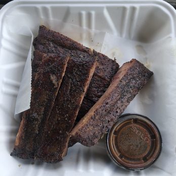 Pitchfork Barbecue - St. Louis ribs 1/2 rack - Food Trucks Near Me - Pine Island, New York Pitchfork Barbecue - St. Louis ribs 1/2 rack - Food Trucks Near Me - Pine Island, New York