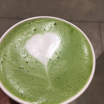 For Five Coffee Roasters - Matcha latte with macadamia milk - Coffee Roasteries Near Me - New York, New York