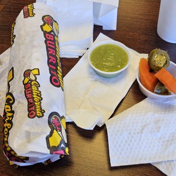 California Burrito - breakfast burrito and complimentary salsa bar...self-serve chips.. - Mexican Near Me - Fairfield, California California Burrito - breakfast burrito and complimentary salsa bar...self-serve chips.. - Mexican Near Me - Fairfield, California