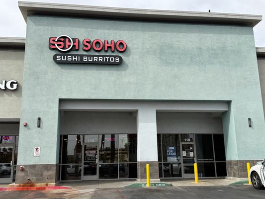 SOHO Sushi Burrito by null