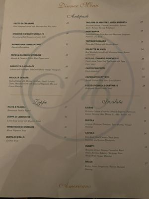 Menu photo 5 Americano Bayonne, NJ