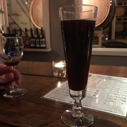Eugene Wine Cellars - Their mulled Wine! Only serving until the end of the month until they move onto a white sangria for March.