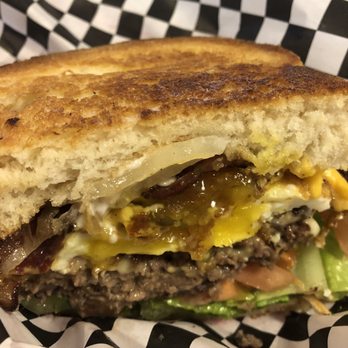 Stanton's City Bites - Cowboy Brunch Burger w/Texas Toasts - Burgers Near Me - Houston, Texas