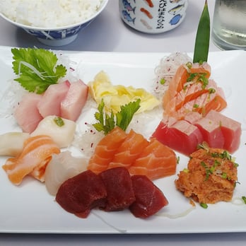 Sushi Yoshi - So pretty *^* my sashimi lunch - Sushi Bars Near Me - Vienna, Virginia Sushi Yoshi - So pretty *^* my sashimi lunch - Sushi Bars Near Me - Vienna, Virginia