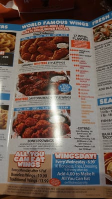 Menu photo 5 Hooters Houston, TX Menu photo 5 Hooters Houston, TX