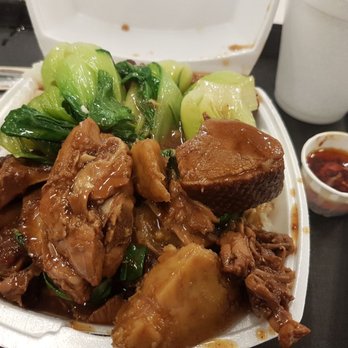 Modern Wok - Braised duck with taro over rice. 8.00 all in - Chinese Near Me - Toronto, Ontario