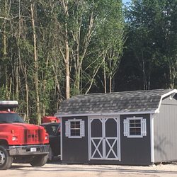 Amish Structures - Big barn shed.