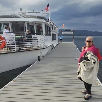 Mccall Lake Cruises - Kristy waits to come aboard The Idaho. - Boat Charters Near Me - Mccall, Idaho