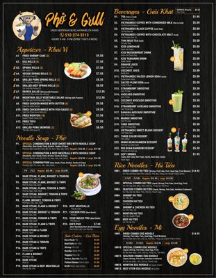 Menu photo 8 Pho & Grill Hayward, CA