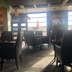 The Park Kitchen & Bar - Comfy leather seats