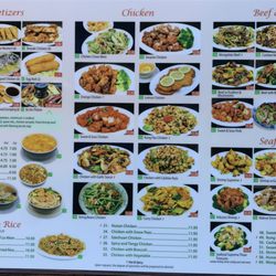 Panda Garden - Menu Back