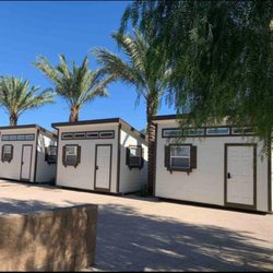 Tiny Homes private rooms for overnight stays