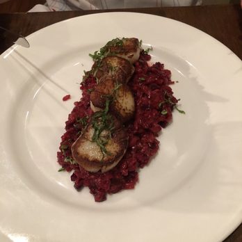 tavola - Scallops and beet risotto - Italian Near Me - Charlottesville, Virginia tavola - Scallops and beet risotto - Italian Near Me - Charlottesville, Virginia